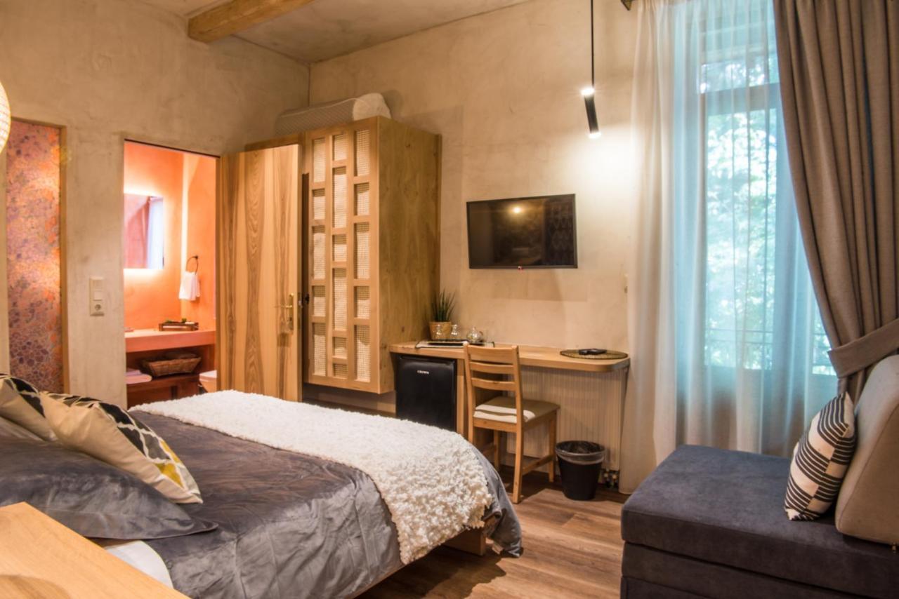 Apartamento «Σκλάβας Χνάρι» Παραδοσιακός Ξενώνας Magouliana Exterior foto